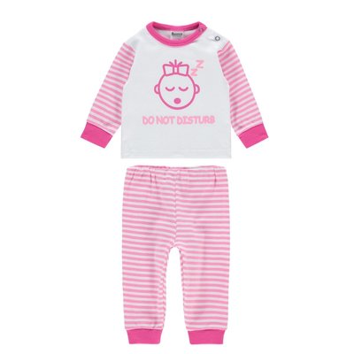 Baby pyjama M3000 Do not Disturb Roze (Katoen)