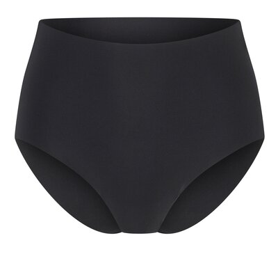 Beeren 2-pack invisible Dames maxi slip Nel zwart