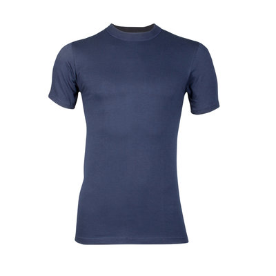 Heren T-shirt Comfort Feeling Marine (Elastisch Katoen)