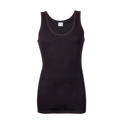 Heren singlet M3000 Zwart (100% Katoen)