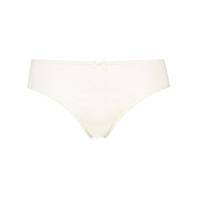 RJ Pure color dames string Ivoor