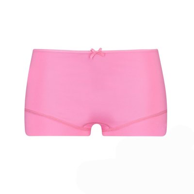 RJ Dames Short Pure Color Felroze