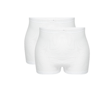 2-Pack Dames Petra panty slip M3000 Wit - Beeren Ondergoed